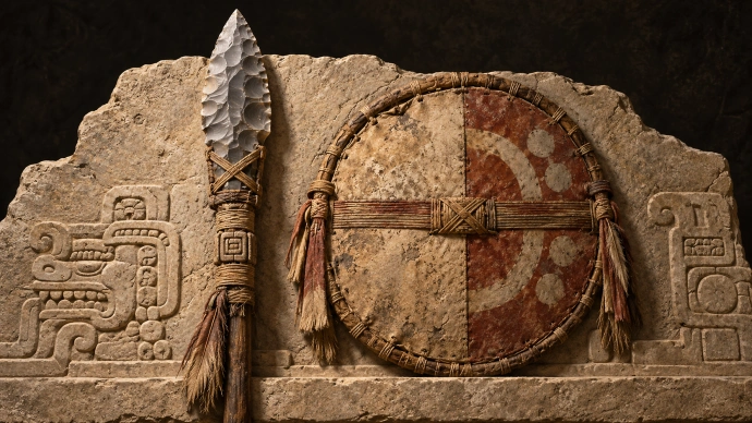 Epigraphy and Iconography: The Flint-and-Shield Metaphor