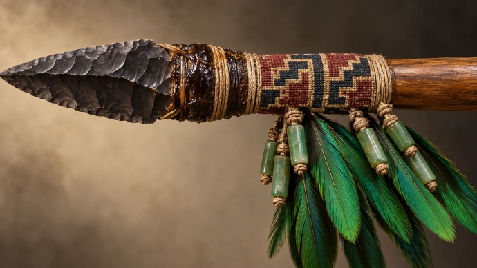 Heraldic Dressings: Feathers, Textiles, and Weapon Identity