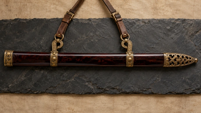 The Scabbard and Two-Point Equestrian Suspension